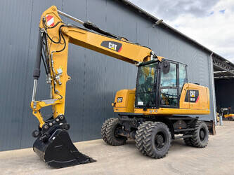 Image for WHEELED EXCAVATORS 2015 Caterpillar M318F