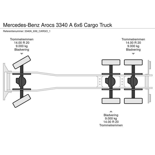 2026 Mercedes-Benz Arocs 3340 A-49008637