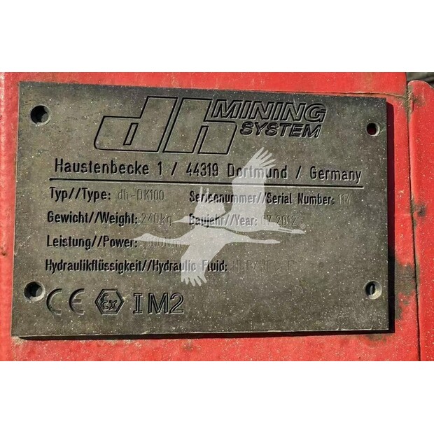 2012 DH MINING DHDL5-49013075