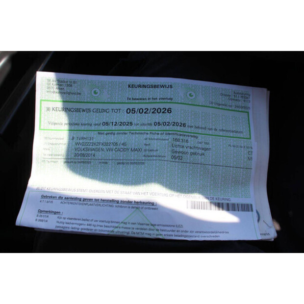 2014 Volkswagen Caddy Maxi Kombi-49013832