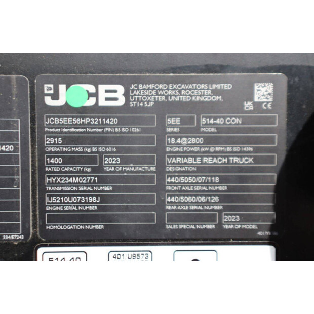 2023 JCB 514-40 CON-49014781