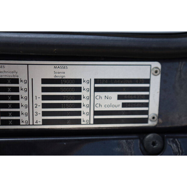 2001 Scania T124-49015442