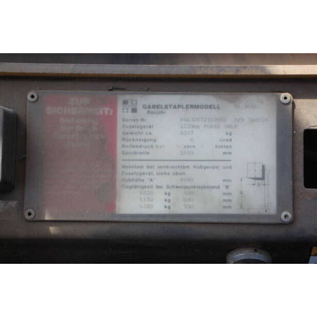1988 Hyster H6.00XL-49016637