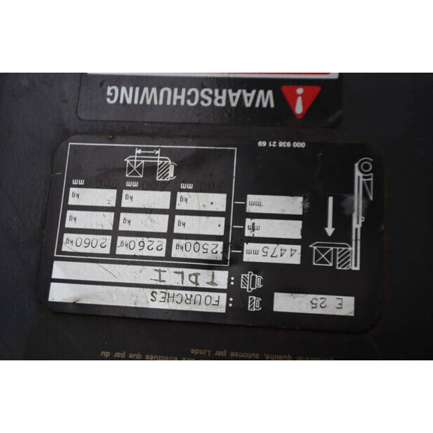 1997 Linde E25-01-49017256