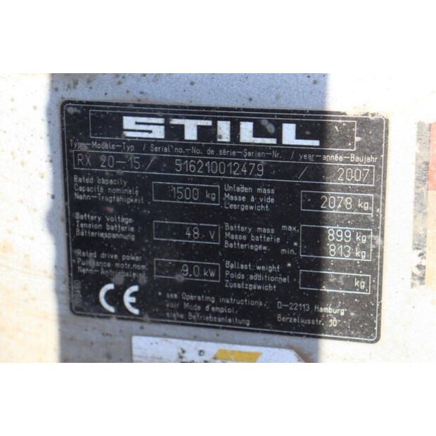 2007 Still RX20-15-49017835
