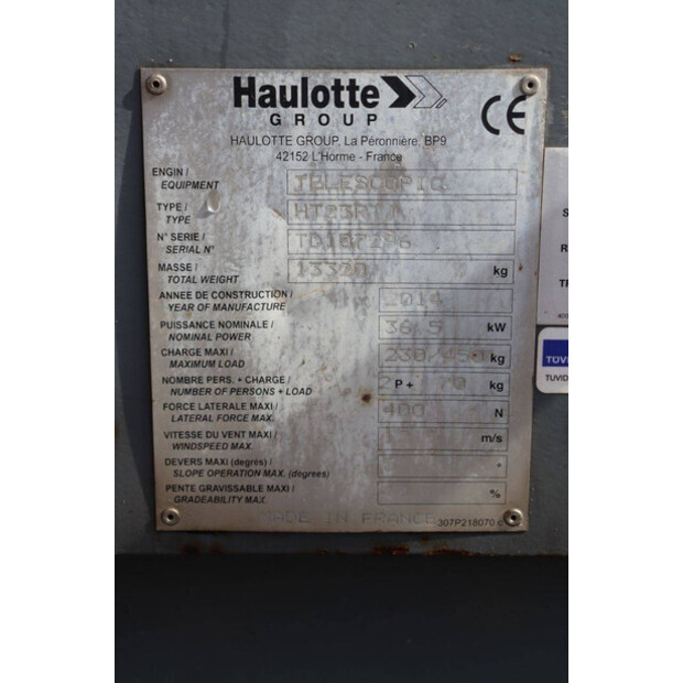 2014 Haulotte HT23RTJ-49018387