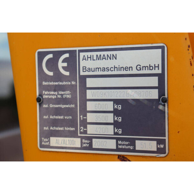 2002 Ahlmann AL/AL100t-49019486