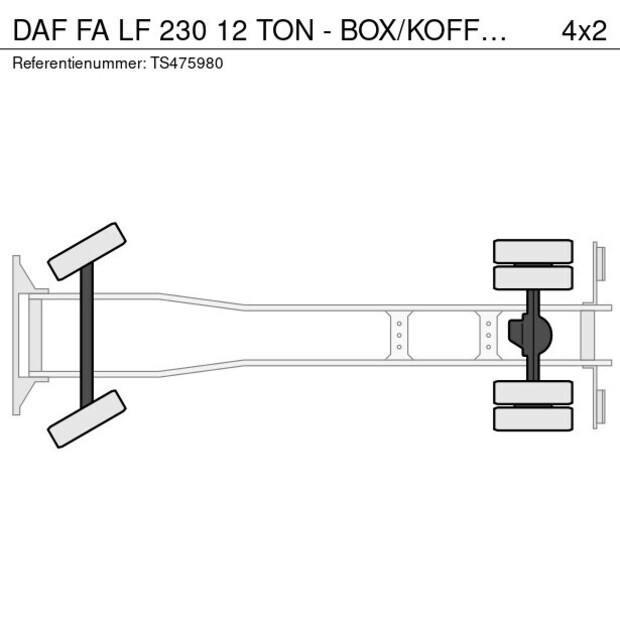 2018 DAF FA LF 230-49034432