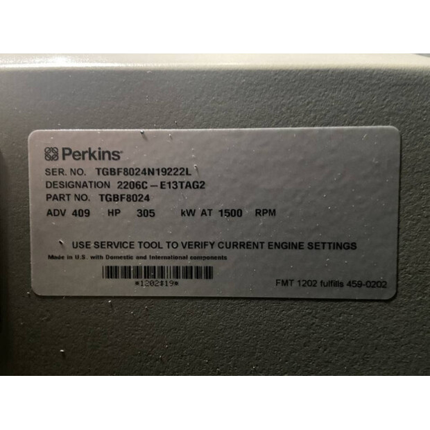 2026 Perkins 2206C-E13TAG2-49040663