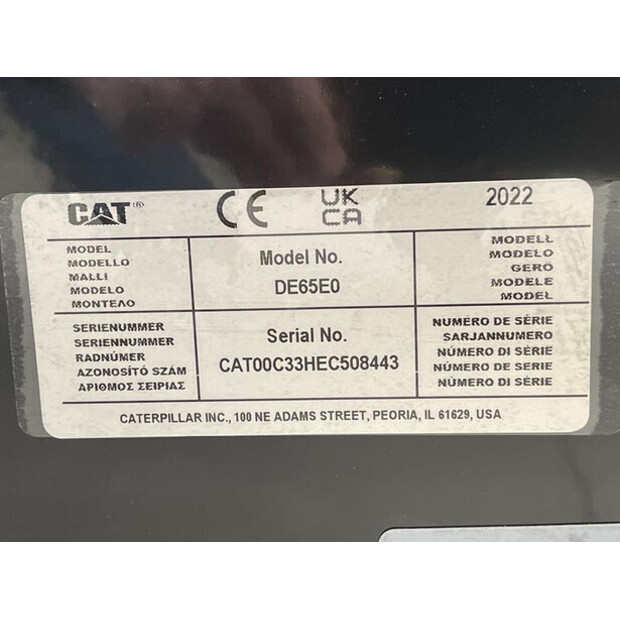 2022 Caterpillar DE65E0-49048259