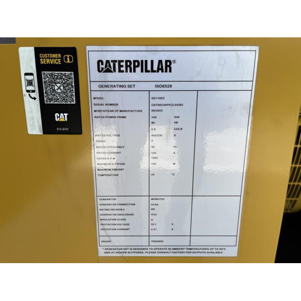 2023 Caterpillar DE110E2-49048434