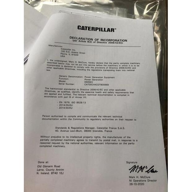 2023 Caterpillar DE65E3-49048780