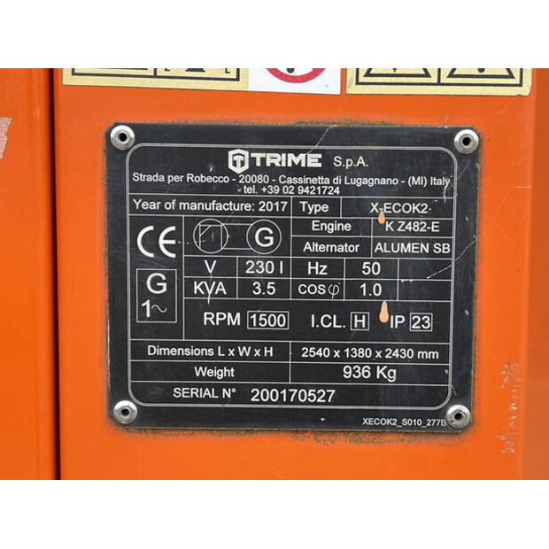2017 Trime X-ECOK2-49049993