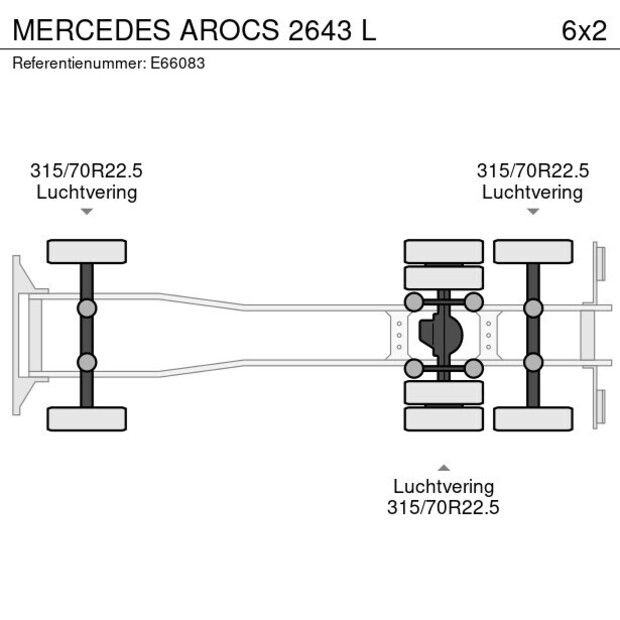 2014 Mercedes-Benz Arocs 2643-49054227