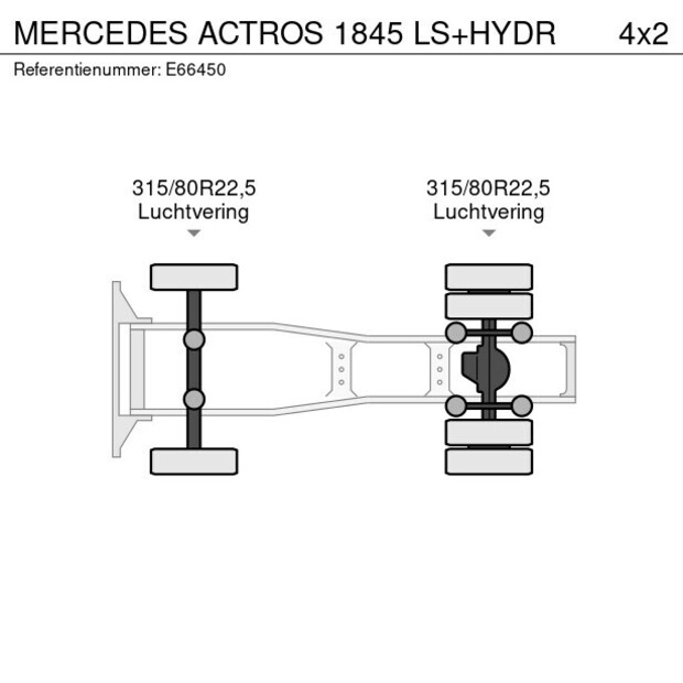 2018 Mercedes-Benz Actros 1845 LS-49054867