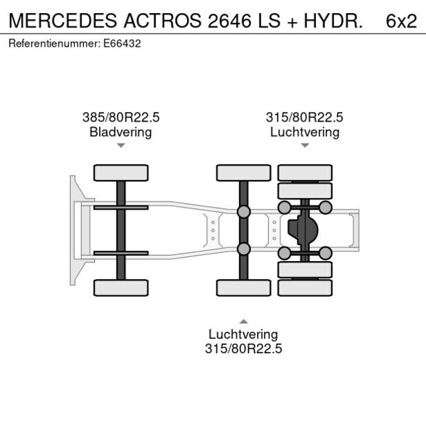2018 مرسيدس بنز Actros 2646-49054918