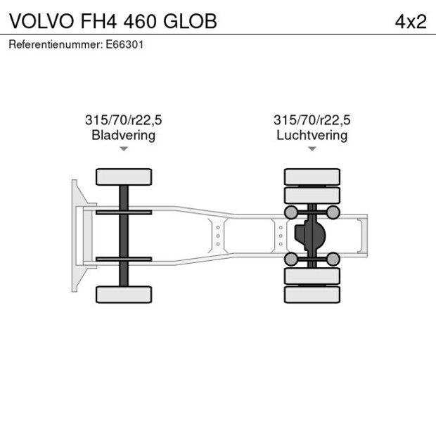 2018 Volvo FH4 460-49055177