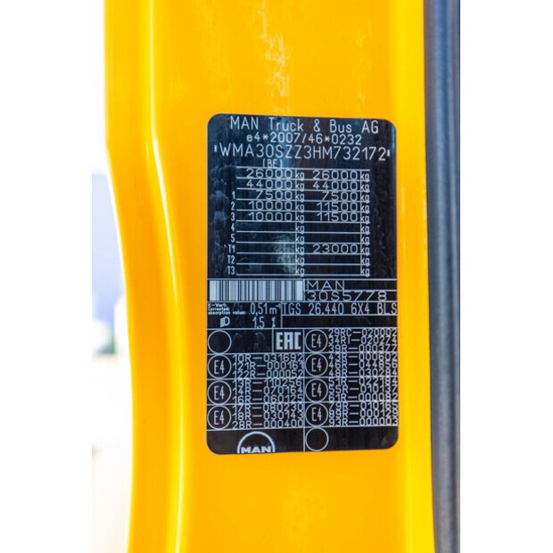 2016 MAN TGS 26.440-49072181