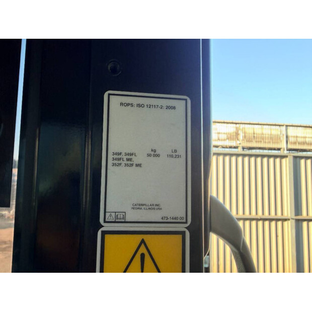 2016 Caterpillar 352F-49072640