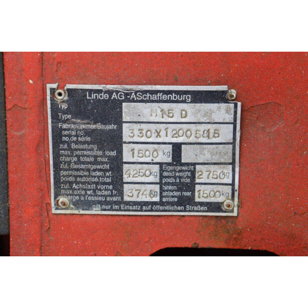 Linde H15D-49080513