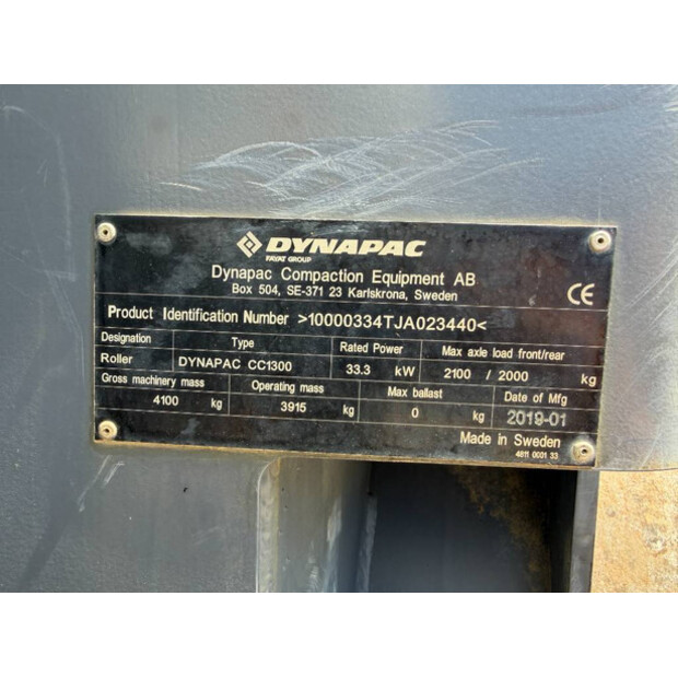 2019 DYNAPAC CC1300-49087943
