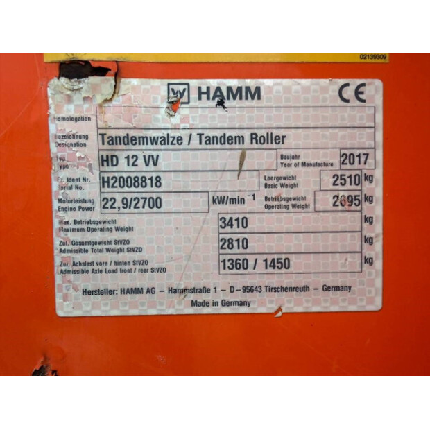 2017 هام HD12 VV-49088072