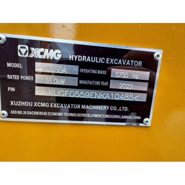 2022 XCMG XE55DA-49099315