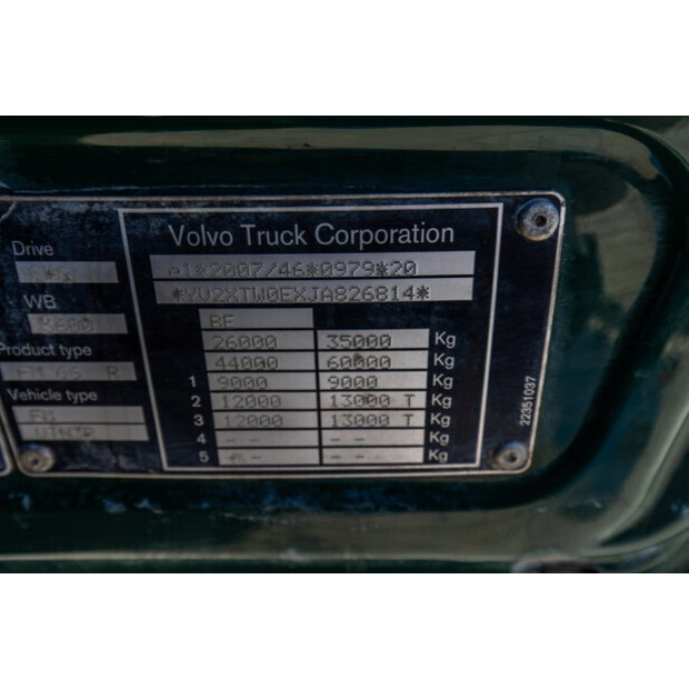 2018 Volvo FMX 420-49101762