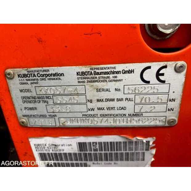 KUBOTA KX 057-4-49107333
