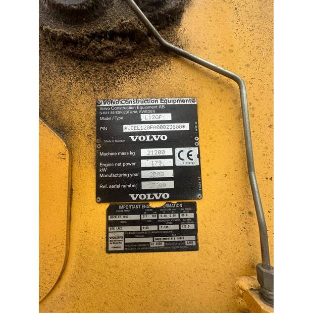 2008 Volvo L120F-49115373