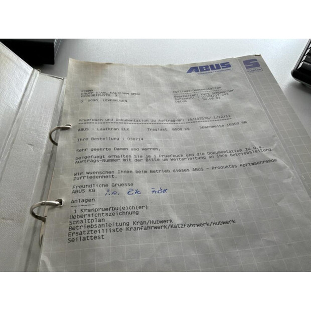1991 Abus 5 T X 15050 Mm-49115711