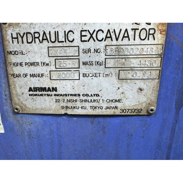 2000 AIRMAN AX45-2-49118826