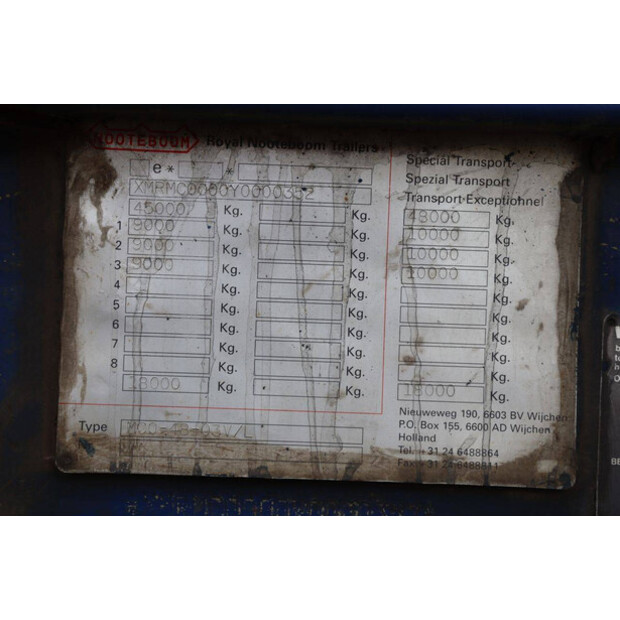 2000 Nooteboom MCO-48-03V/L-49148687