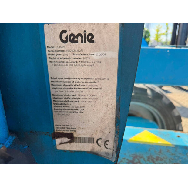 2005 Genie Z45-25-49148726