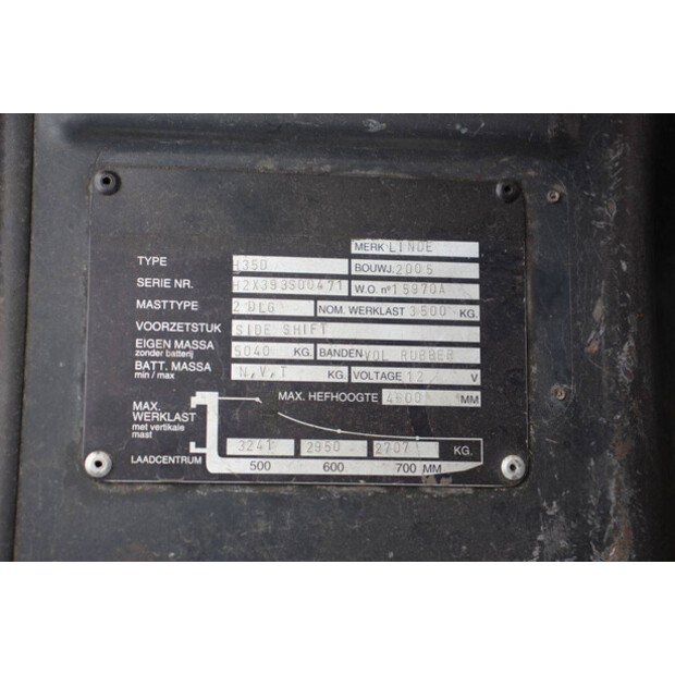 2005 Linde H35D-49150162
