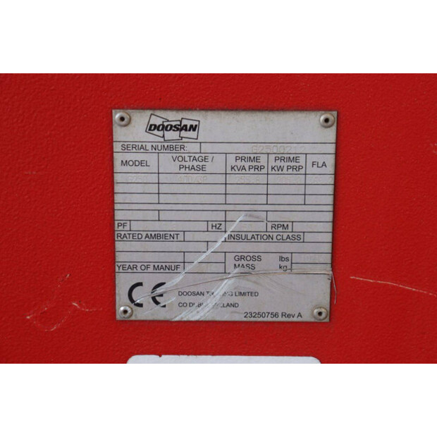 2014 Doosan G250-49150304