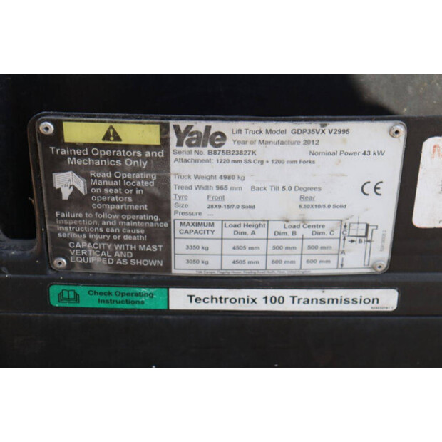 2012 Yale GDP35VX-49152440