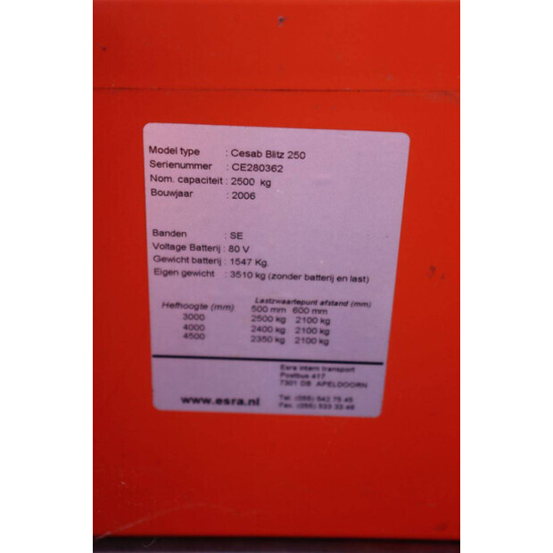 2006 Cesab C4E250V-49153447