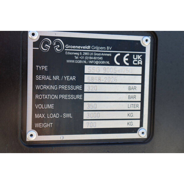 2026 Groeneveldt SSG 900S-1750-49154683