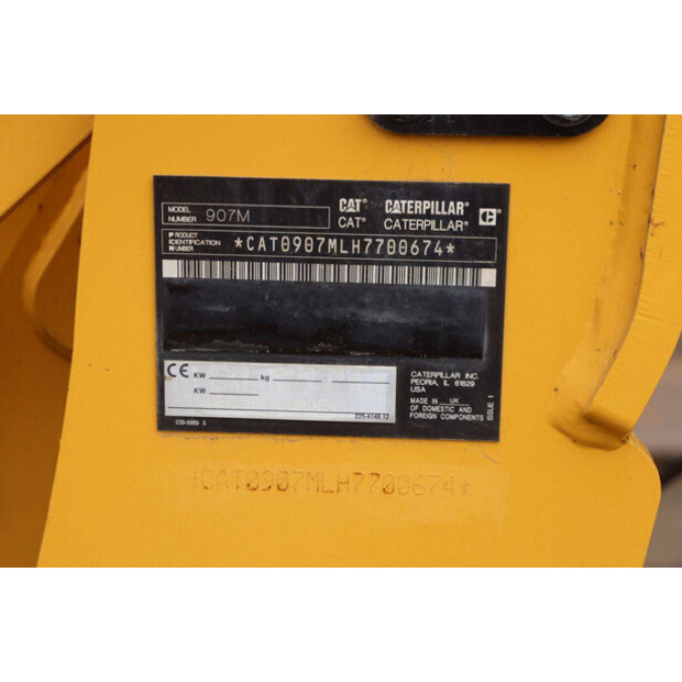 2016 Caterpillar 907M-49154922