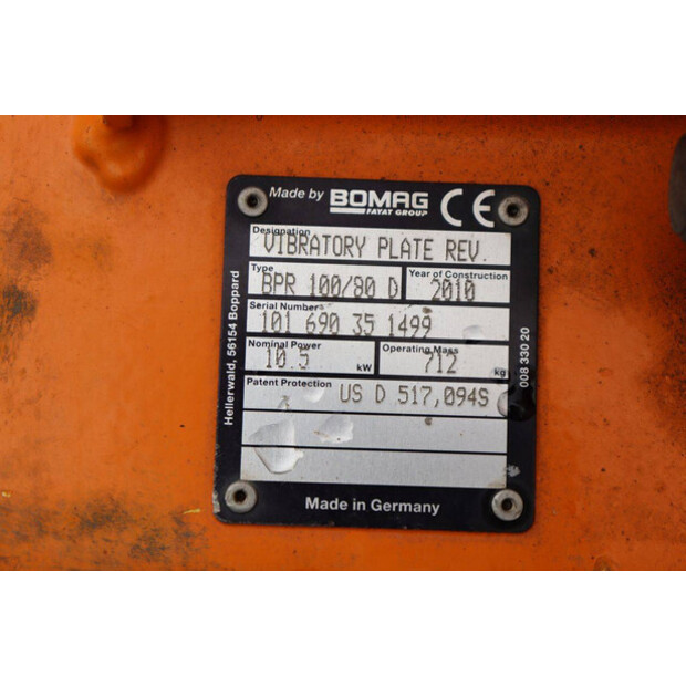 2010 BOMAG BPR 100/80 D-49155131