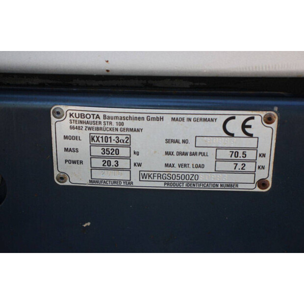 2010 كوبوتا KX101-3α2-49155262