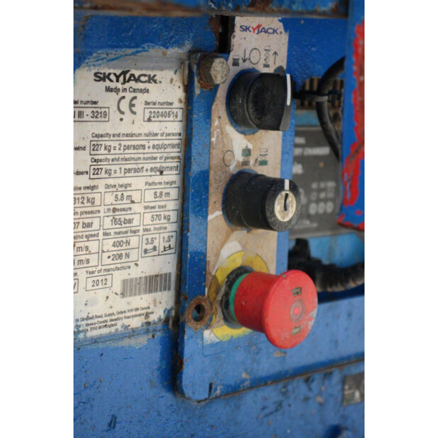 2012 SkyJack SJIII-3219-49155386