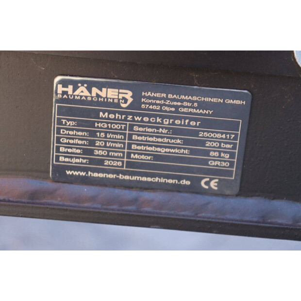 2026 Haner HG100T-49156625