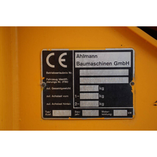 2001 Ahlmann AZ85-49156928