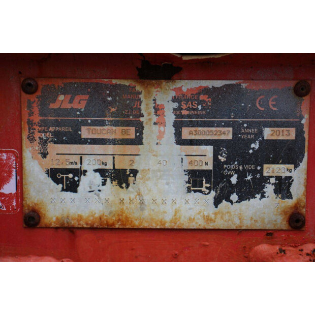 2013 JLG TOUCAN 8E-49160679