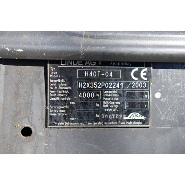 2003 Linde H40T-04-49160776