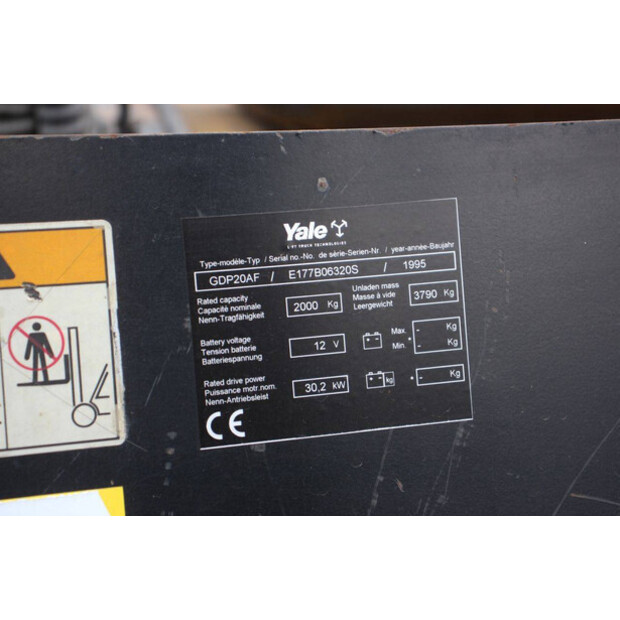 1995 Yale GDP20AF-49162022