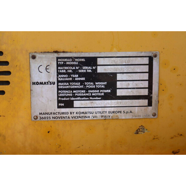 2005 Komatsu PW110R-49162291
