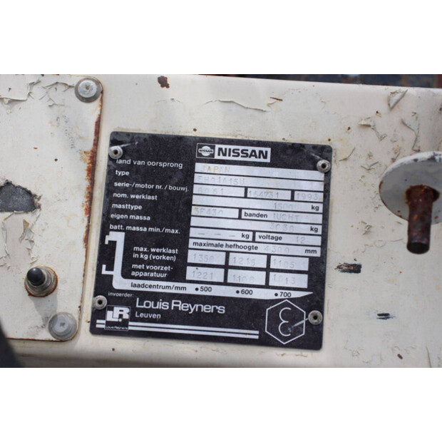 1993 NISSAN EH01A15U-49162898